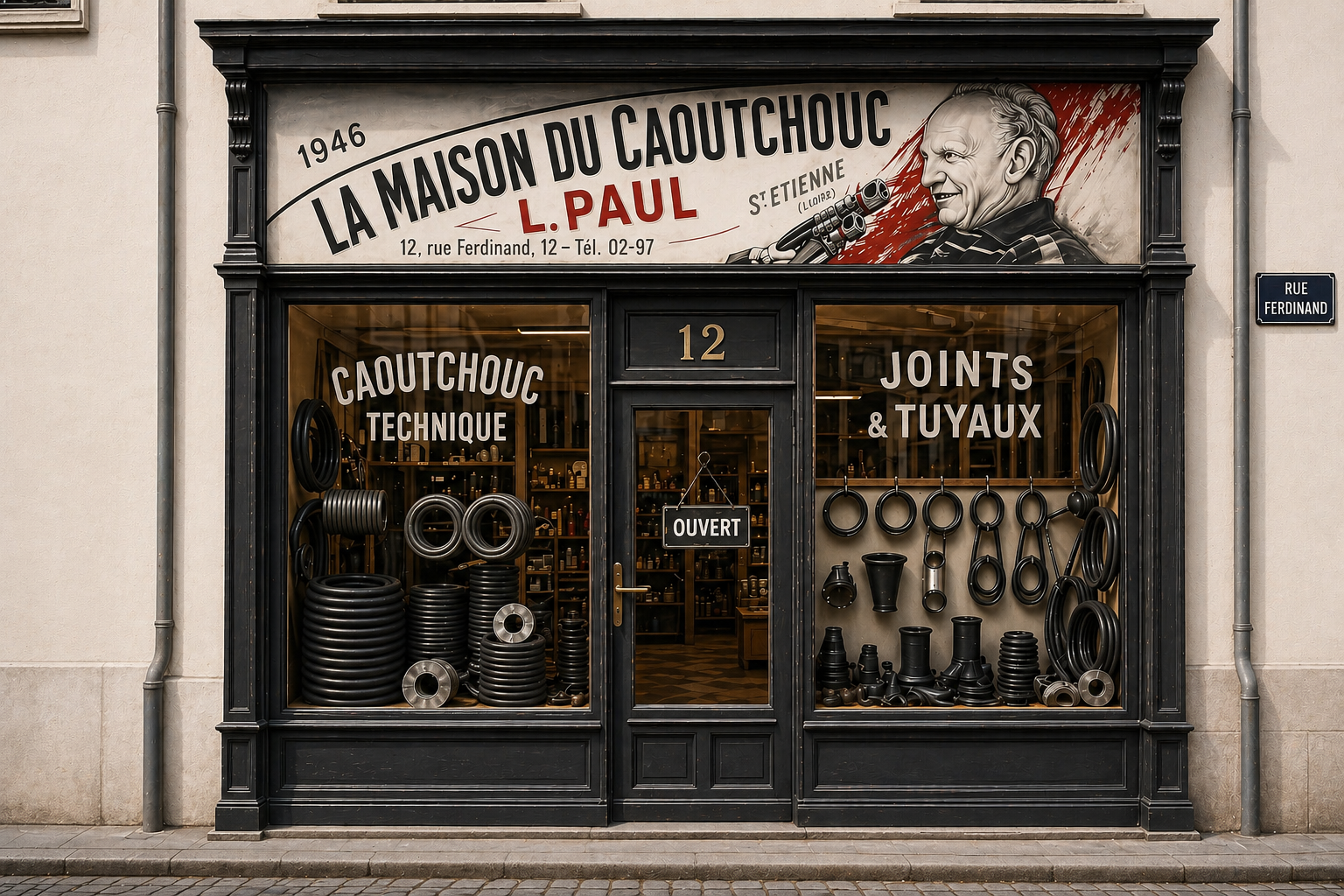 Boutique historique PAUL en 1946